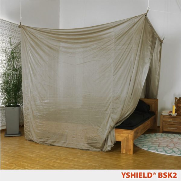 YSHIELD® BSK2 | SAFECAVE Abschirmbaldachin | Kasten Doppelbett – Bild 2