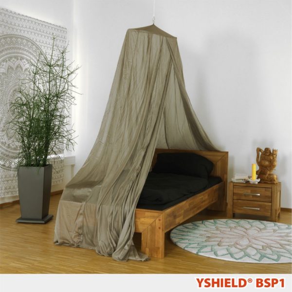 YSHIELD® BSP1 | SAFECAVE Abschirmbaldachin | Pyramide Einzelbett – Bild 2